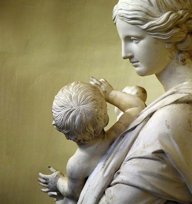 Le visage de la mère