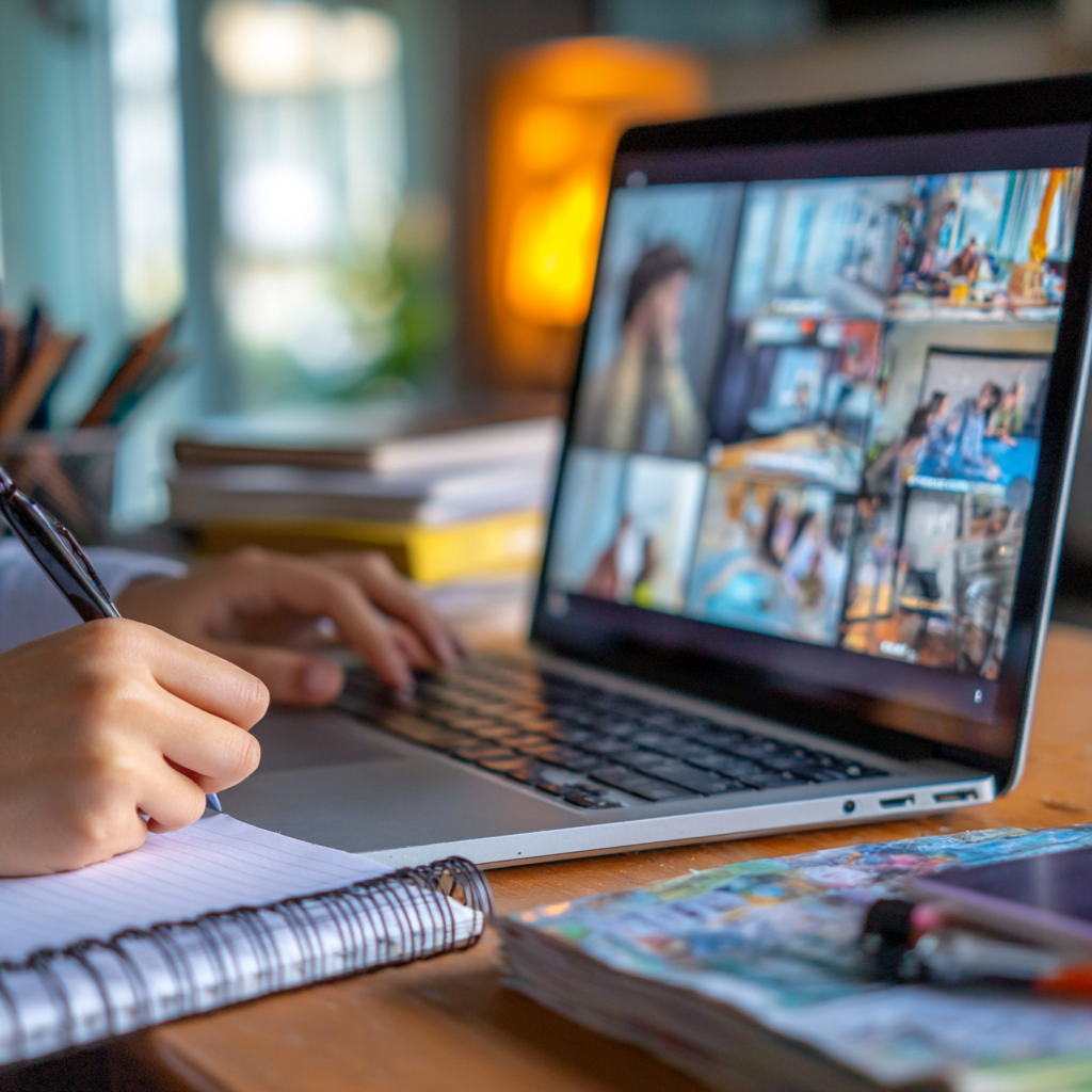 Formation en ligne en art-thérapie, apprentissage à distance