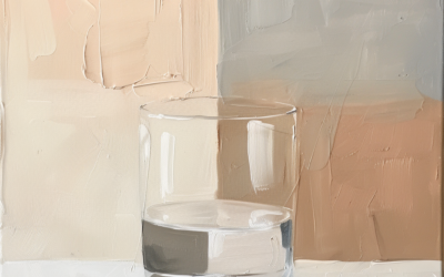 Le verre à moitié plein ou le verre à moitié vide